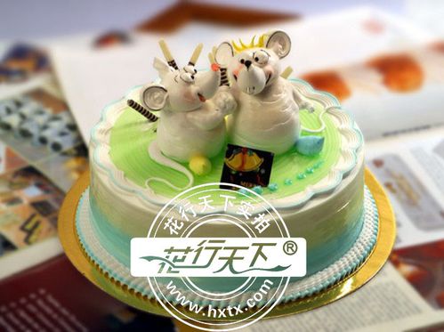 蛋糕-生肖鼠
